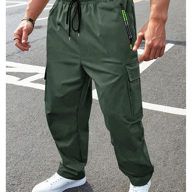 Herren-Outdoor-Cargohose mit mehreren Taschen