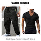Herren-Outdoor-Cargohose mit mehreren Taschen