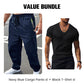 Herren-Outdoor-Cargohose mit mehreren Taschen