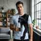 🔥 50% RABATT! 🐆 Herren Panther Print T-Shirt ✨ Atmungsaktiv, Bequem & Perfekt für Alltag und Freizeit