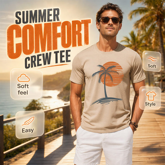 👕 50% RABATT! ☀️ Herren lässiges Kurzarm-T-Shirt – Weiche Baumwolle, atmungsaktiv & vielseitig – Perfekt für Alltag, Freizeit oder warme Tage – bequemer Begleiter mit Stil 🌿💪✨
