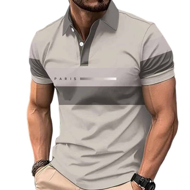 🔥 50% RABATT! 👔 Herren Kurzarmhemd mit Colorblock-Design ✨ Lässig, Atmungsaktiv & Perfekt für Sommer und Freizeit