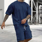 ☀️ 50% RABATT! Herren T-Shirt & Shorts Set 👕🩳 Leicht, Atmungsaktiv & Ideal für Sommer und Urlaub