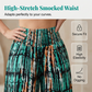 🛍️ 50 % Rabatt – Lässige Hose mit einzigartigem Streifen-Tie-Dye-Muster – weiter Schnitt, perfekt für den Alltag ✨