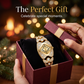 🛍️ 50 % Rabatt – Funkelnde Damen-Armbanduhr mit Zirkonia-Besatz – stilvoll & vielseitig für jeden Tag ✨