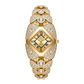 🛍️ 50 % Rabatt – Funkelnde Damen-Armbanduhr mit Zirkonia-Besatz – stilvoll & vielseitig für jeden Tag ✨