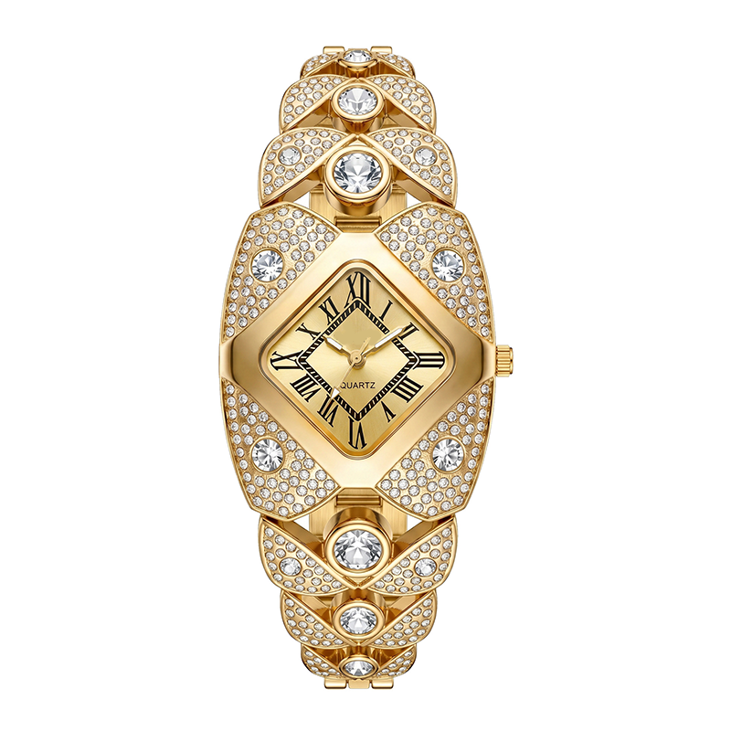 🛍️ 50 % Rabatt – Funkelnde Damen-Armbanduhr mit Zirkonia-Besatz – stilvoll & vielseitig für jeden Tag ✨