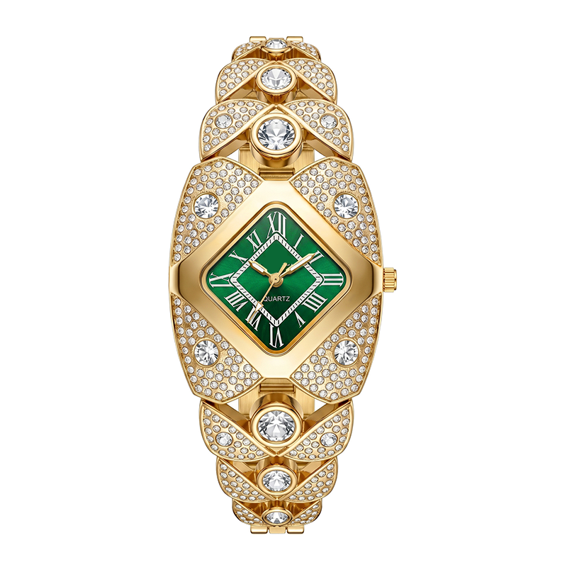 🛍️ 50 % Rabatt – Funkelnde Damen-Armbanduhr mit Zirkonia-Besatz – stilvoll & vielseitig für jeden Tag ✨