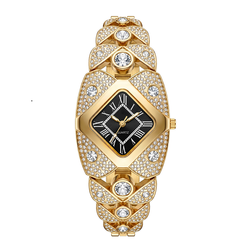🛍️ 50 % Rabatt – Funkelnde Damen-Armbanduhr mit Zirkonia-Besatz – stilvoll & vielseitig für jeden Tag ✨