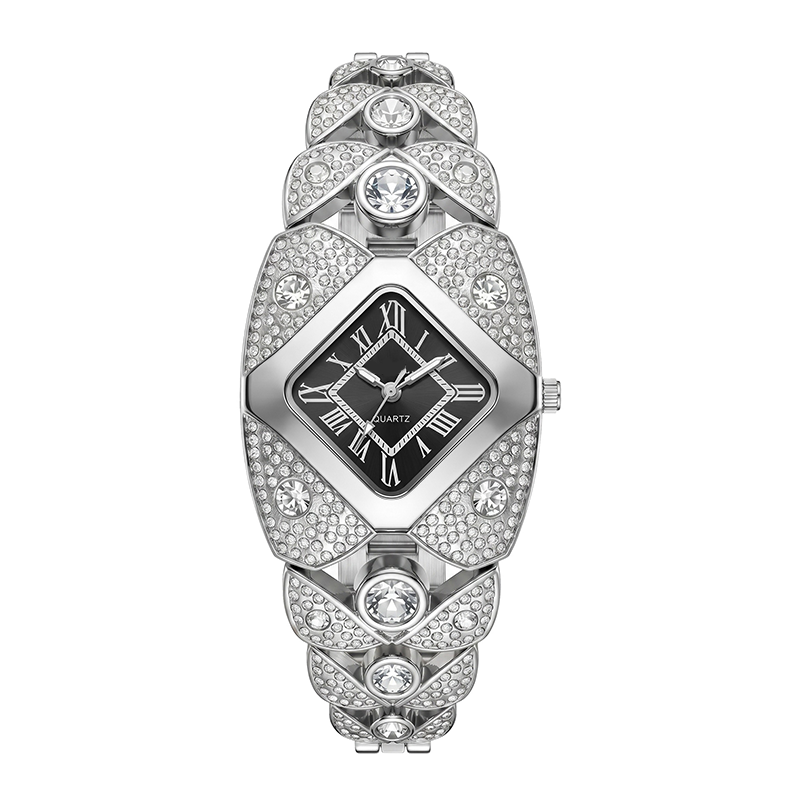 🛍️ 50 % Rabatt – Funkelnde Damen-Armbanduhr mit Zirkonia-Besatz – stilvoll & vielseitig für jeden Tag ✨