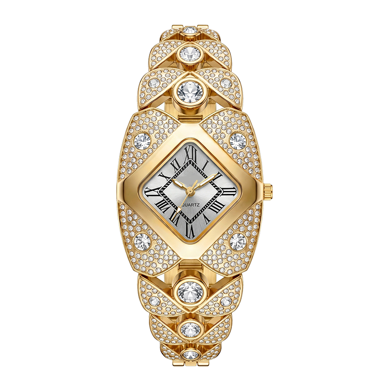 🛍️ 50 % Rabatt – Funkelnde Damen-Armbanduhr mit Zirkonia-Besatz – stilvoll & vielseitig für jeden Tag ✨