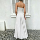 🔥 50% RABATT! 👗 Damen Off-Shoulder A-Linien-Kleid ✨ Elegantes Polka-Dot-Design – Perfekt für Partys, Hochzeiten und Sommerabende