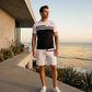 🛍️ 50 % Rabatt – 2-teiliges Freizeit-Set für Herren – Kurzarm-T-Shirt & Shorts mit Kordelzug, atmungsaktiv & bequem für den Alltag 👕