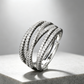 🛍️ 50 % Rabatt – Vintage-Geometrie-Ring im mehrlagigen Stil – moderne Silhouette, vielseitig & perfekt für jeden Tag 💍