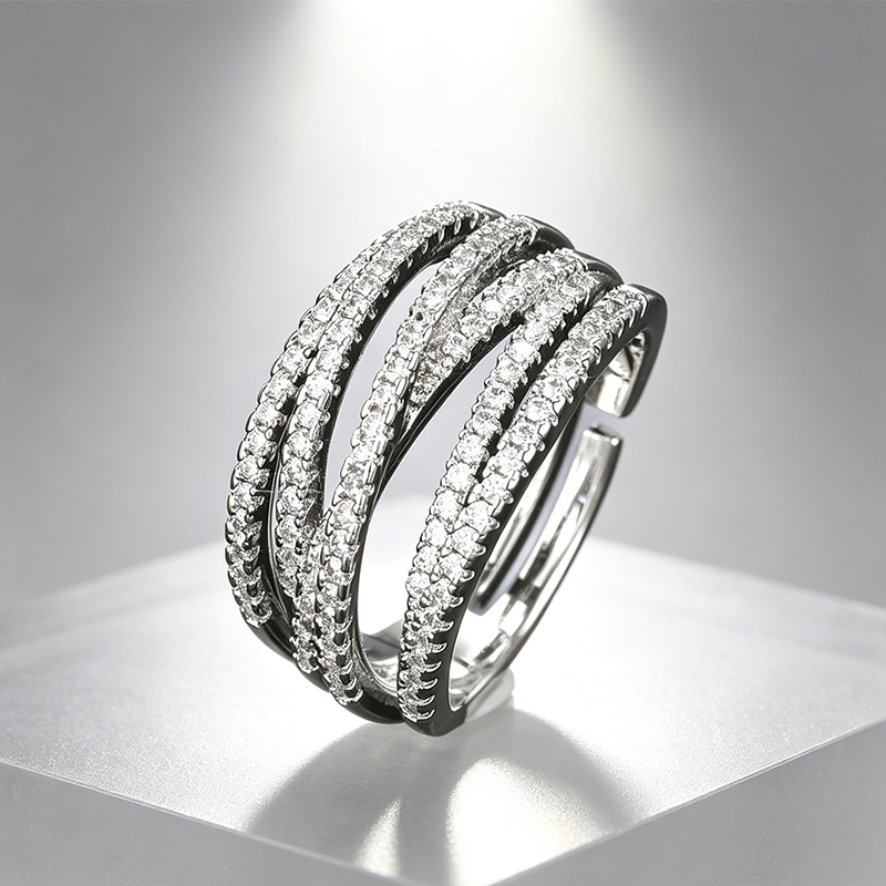 🛍️ 50 % Rabatt – Vintage-Geometrie-Ring im mehrlagigen Stil – moderne Silhouette, vielseitig & perfekt für jeden Tag 💍