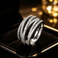 🛍️ 50 % Rabatt – Vintage-Geometrie-Ring im mehrlagigen Stil – moderne Silhouette, vielseitig & perfekt für jeden Tag 💍