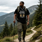 🛍️ 50 % Rabatt – Übergroßes Herren-T-Shirt mit Schachbrett- & Slogan-Print – lässiger Short-Sleeve-Stil für den Alltag ♟️