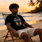🛍️ 50 % Rabatt – Übergroßes Herren-T-Shirt mit Schachbrett- & Slogan-Print – lässiger Short-Sleeve-Stil für den Alltag ♟️