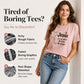 👕 50 % Rabatt – Bequemes Baumwoll-T-Shirt mit auffälligem Lettering-Print – lockere Passform, atmungsaktiv & vielseitig – ideal für den Alltag 🌿