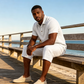 🛍️ 50 % Rabatt – 2-teiliges Freizeit-Set für Herren – Leinen-Poloshirt mit Kurzarm & 7/8-Hose, atmungsaktiv & leicht für Strand & Alltag ☀️