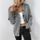 🛍️ 50 % Rabatt – Damen-Strickjacke mit Kapuze & Knopfleiste – einfarbig, mit Kordelzug & vielseitig für Alltag & Freizeit 🧥