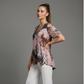 🛍️ 50 % Rabatt – Übergroßes Damen-T-Shirt mit Herzprint & Schnürdetail – lässiger Look, atmungsaktiv & vielseitig für den Alltag ❤️