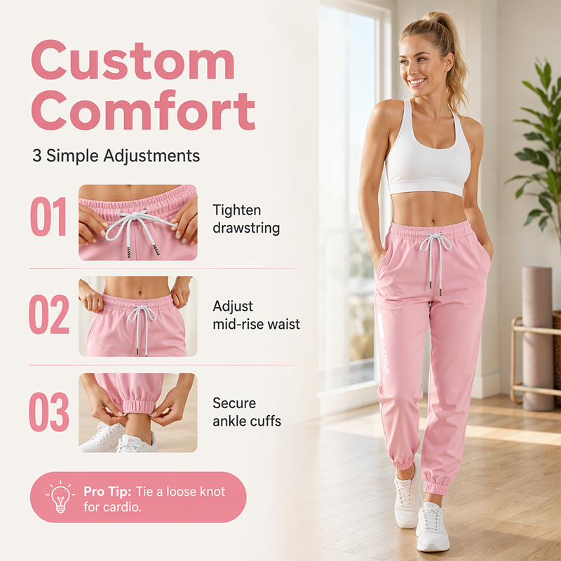 🛍️ 50 % Rabatt – Damen-Slim-Fit-Jogger – elastisch, bequem & vielseitig – perfekt für entspannte Tage & aktive Momente 👖
