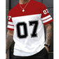 📢📢50% RABATT !!⏰Herren Bedrucktes Kurzarm-Sport-T-Shirt