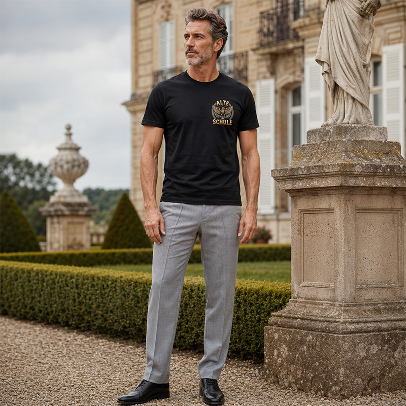 🛍️ 50 % Rabatt – Herren-T-Shirt mit Adler-Print – markantes Design, bequeme Baumwolle & vielseitig für den Alltag 🦅