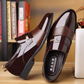 🛍️ 50 % Rabatt – Formelle Herrenschuhe aus Leder – spitz zulaufend, bequem & rutschfest – perfekt für Business & den eleganten Auftritt 👞