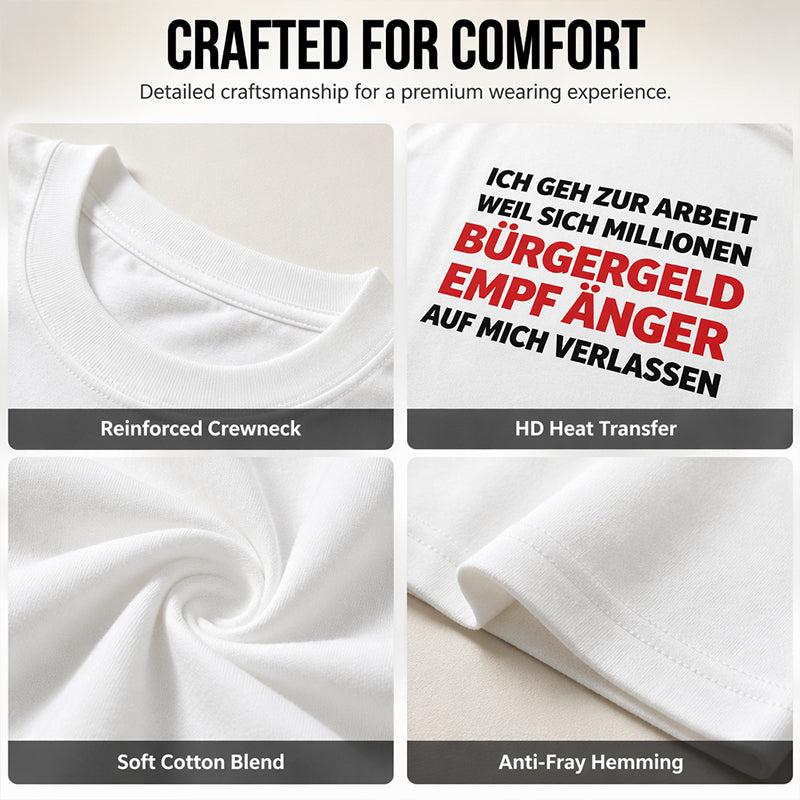 👕 50 % Rabatt – Herren-T-Shirt mit lustigem Slogan & Rundhals – weiche Baumwolle, lässiger Schnitt & vielseitig für den Alltag 😄