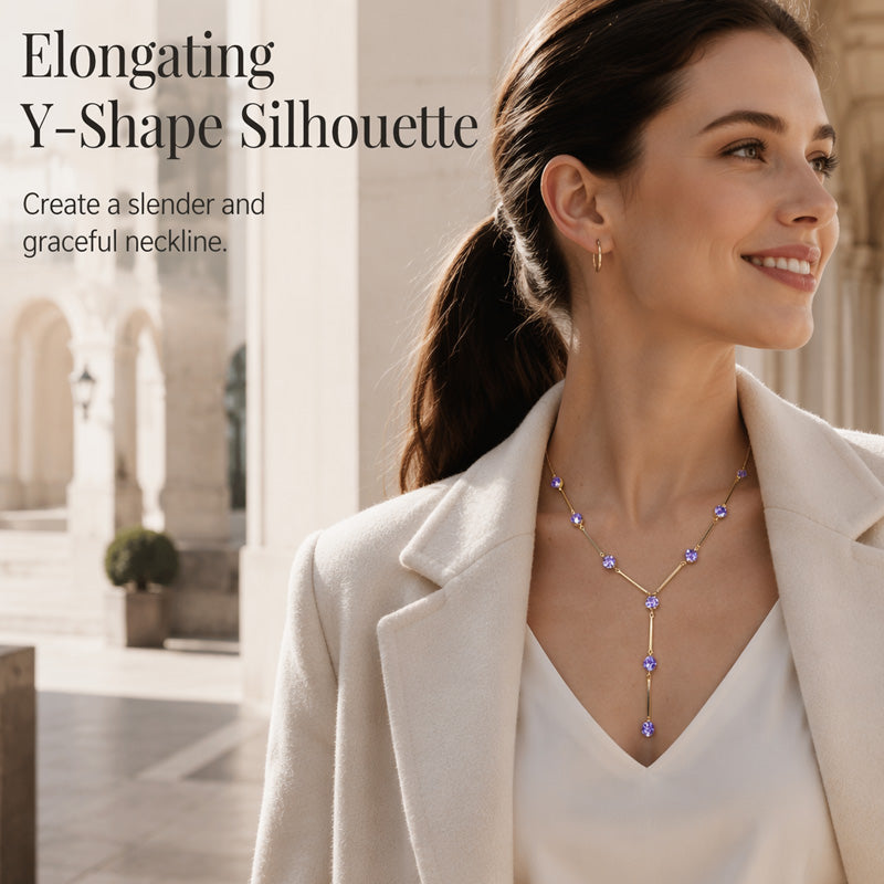 📢📢50% RABATT !!⏰⏰Elegante Y-Förmige Hängekette für Damen