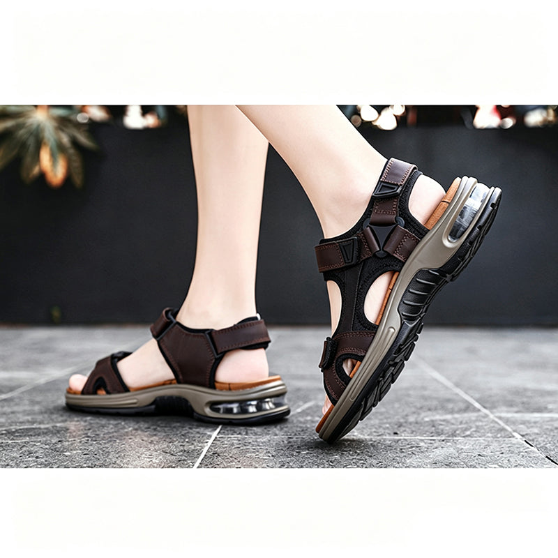 👟 50% RABATT JETZT! 🌊 Herren Luftkissen-Sportsandalen – Komfortables Luftkissen, rutschfest & atmungsaktiv – Perfekt für Outdoor-Abenteuer & ganztägiges Tragen ☀️