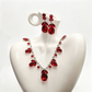 ✨ 50 % Rabatt – Elegantes Tulpen-Schmuck-Set – Halskette & Ohrringe, zart & vielseitig für jeden Anlass 🌷