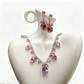 ✨ 50 % Rabatt – Elegantes Tulpen-Schmuck-Set – Halskette & Ohrringe, zart & vielseitig für jeden Anlass 🌷