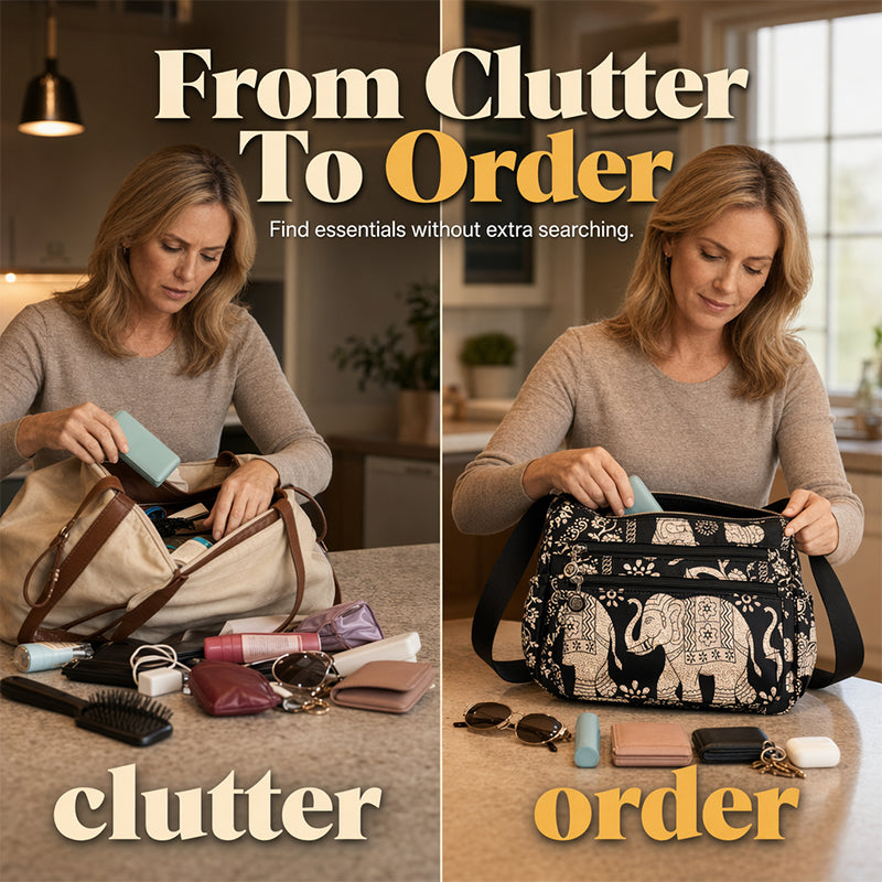 🛍️ 50 % Rabatt – Große Umhängetasche für Damen – geräumig, leicht & vielseitig – ideal für Reisen, Alltag & Ausflüge 👜