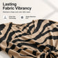 🛍️ 50 % Rabatt – Damen-V-Ausschnitt-T-Shirt mit Zebraprint & Bindeband – lässiger Look, vielseitig & atmungsaktiv