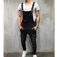 🛍️ 50 % Rabatt – Herren-Denimoverall mit Used-Optik – lässiger Schnitt, verstellbare Träger & robuster Denim – für den urbanen Alltag 👖