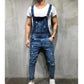 🛍️ 50 % Rabatt – Herren-Denimoverall mit Used-Optik – lässiger Schnitt, verstellbare Träger & robuster Denim – für den urbanen Alltag 👖