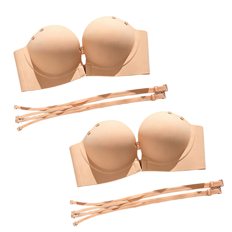 🛍️ 50 % Rabatt – Nahtloser Push-Up-BH mit Frontverschluss – formend, bequem & unsichtbar unter Kleidung – ideal für Alltag & besondere Anlässe 💖