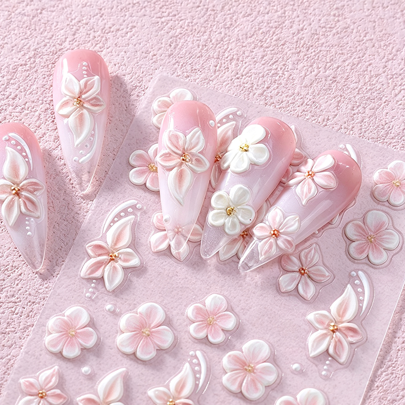 ✨ JETZT 50 % RABATT! !✨5D-Blumen-Nagelsticker