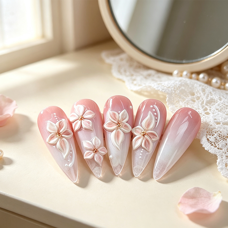 ✨ JETZT 50 % RABATT! !✨5D-Blumen-Nagelsticker