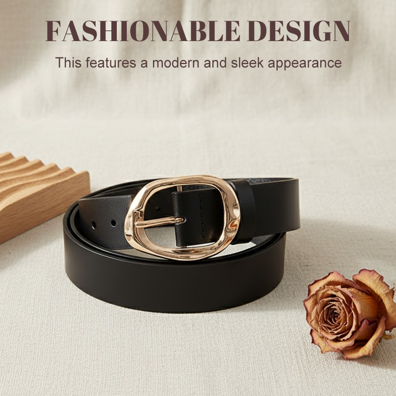 Damen‑modischer PU‑Leder‑Gürtel