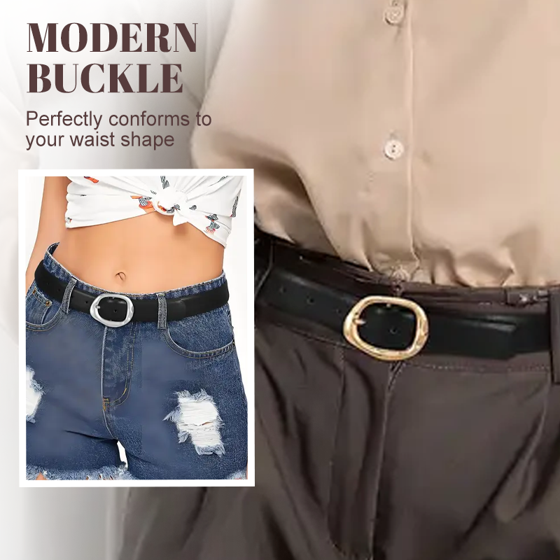 Damen‑modischer PU‑Leder‑Gürtel