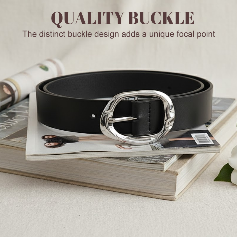 Damen‑modischer PU‑Leder‑Gürtel