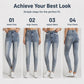 👖 Damen High Waist Jeans – Figurbetonte Stretch-Jeans mit bequemem Schnitt für Alltag und Freizeit