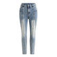 👖 Damen High Waist Jeans – Figurbetonte Stretch-Jeans mit bequemem Schnitt für Alltag und Freizeit