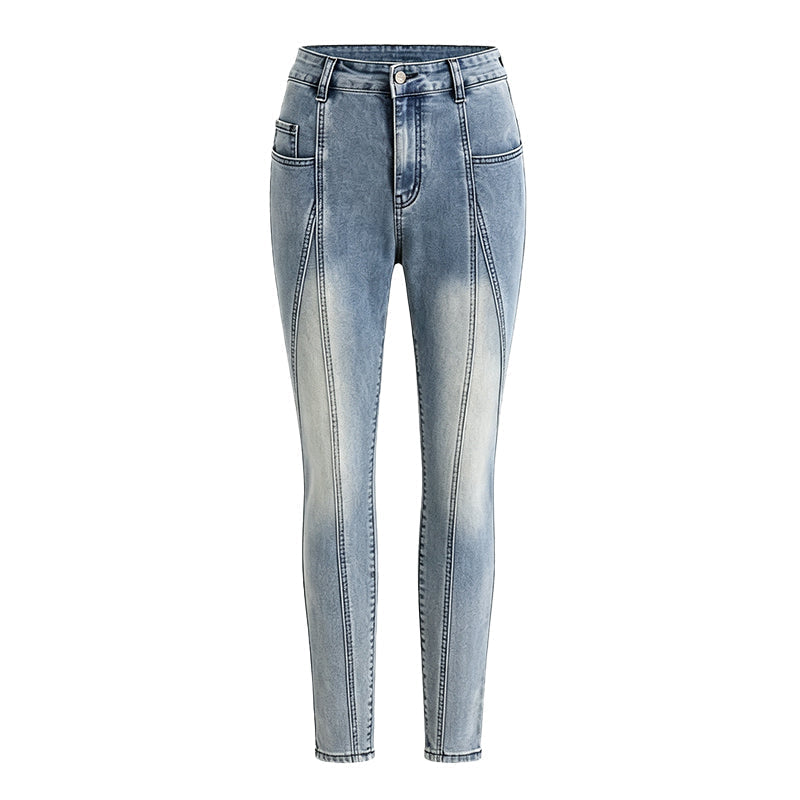 👖 Damen High Waist Jeans – Figurbetonte Stretch-Jeans mit bequemem Schnitt für Alltag und Freizeit
