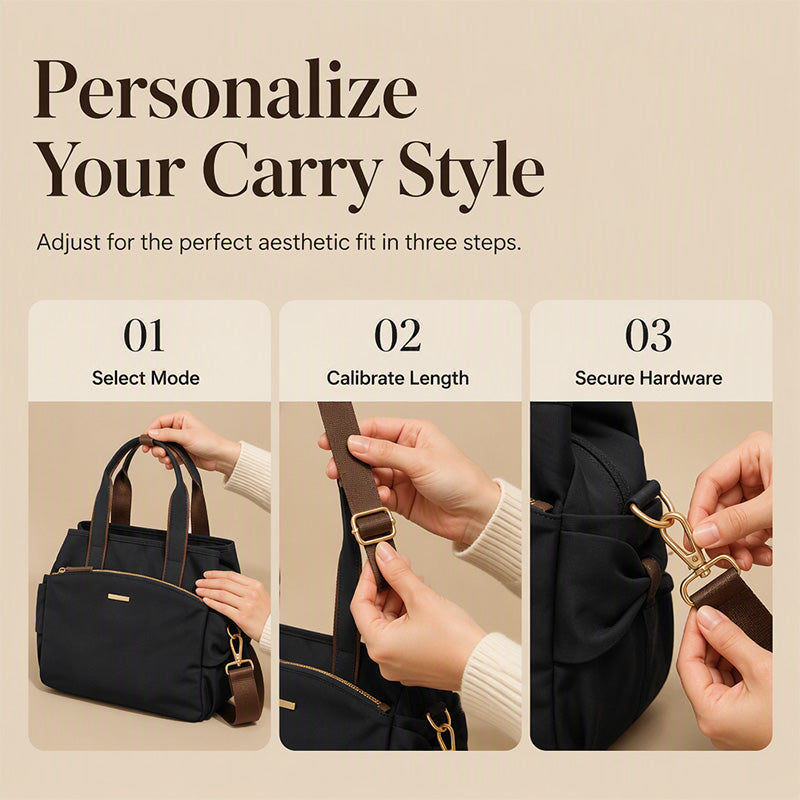 👜 50% RABATT! 🌿 Canvas-Tragetasche mit Faltendetails & Seitentaschen – Robust, geräumig & vielseitig – Perfekt für Alltag, Einkauf & Ausflüge ✨
