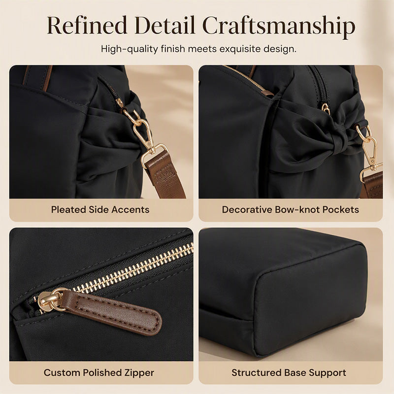 👜 50% RABATT! 🌿 Canvas-Tragetasche mit Faltendetails & Seitentaschen – Robust, geräumig & vielseitig – Perfekt für Alltag, Einkauf & Ausflüge ✨